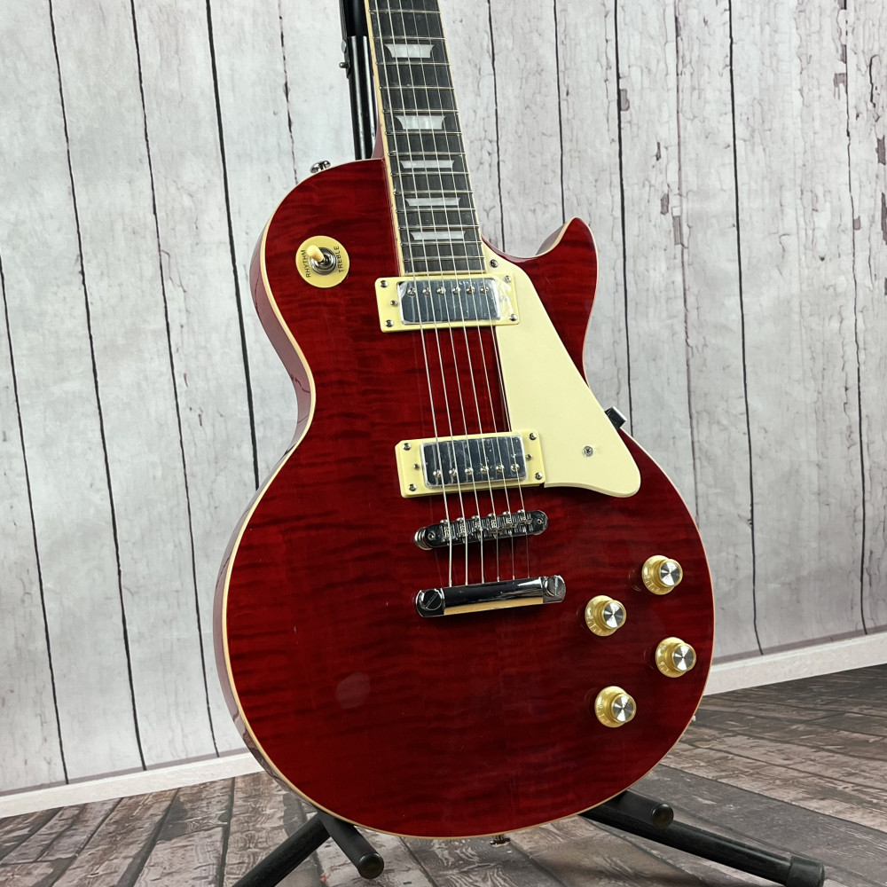 Small Mini pickups Red electric guitar chrome hardware ABR Bridge free shipping