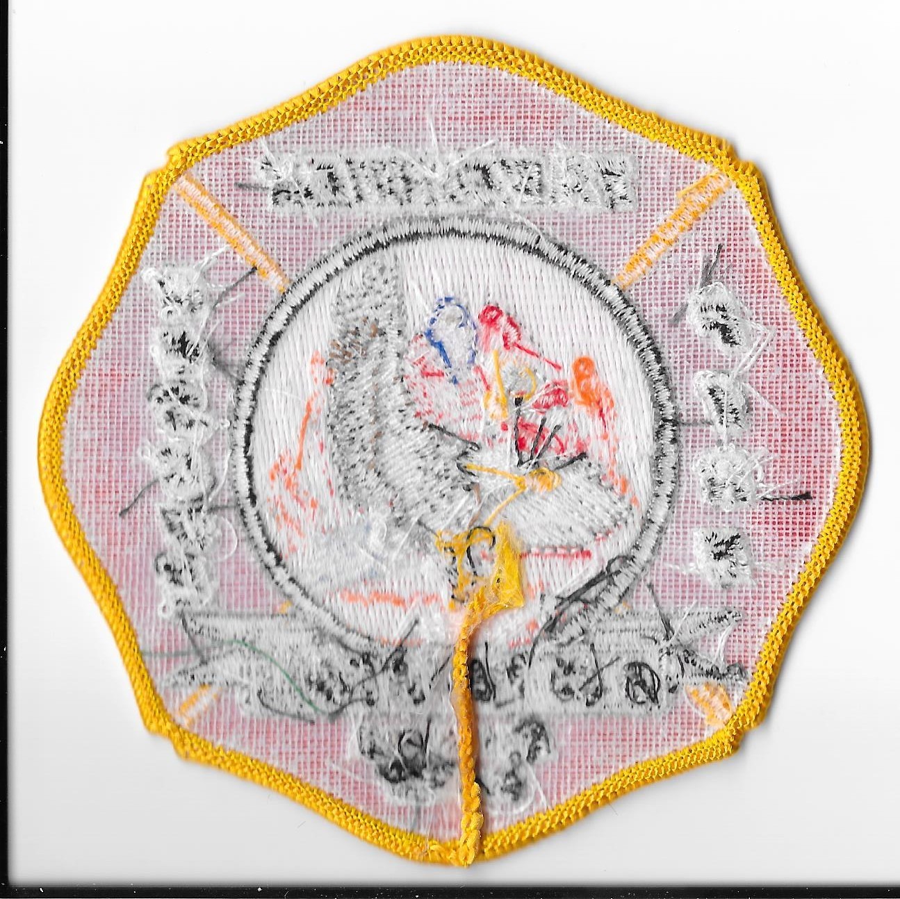 Tavernier Volunteer Fire Department, Florida Shoulder Patch V1
