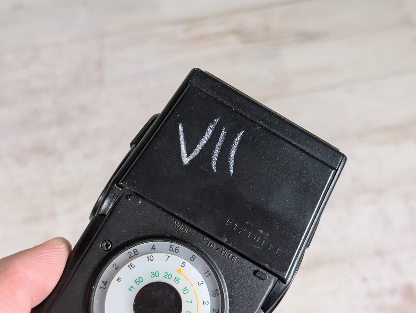 Minolta Auto 128 Shoe Mount Flash for Camera - Vintage - Untested