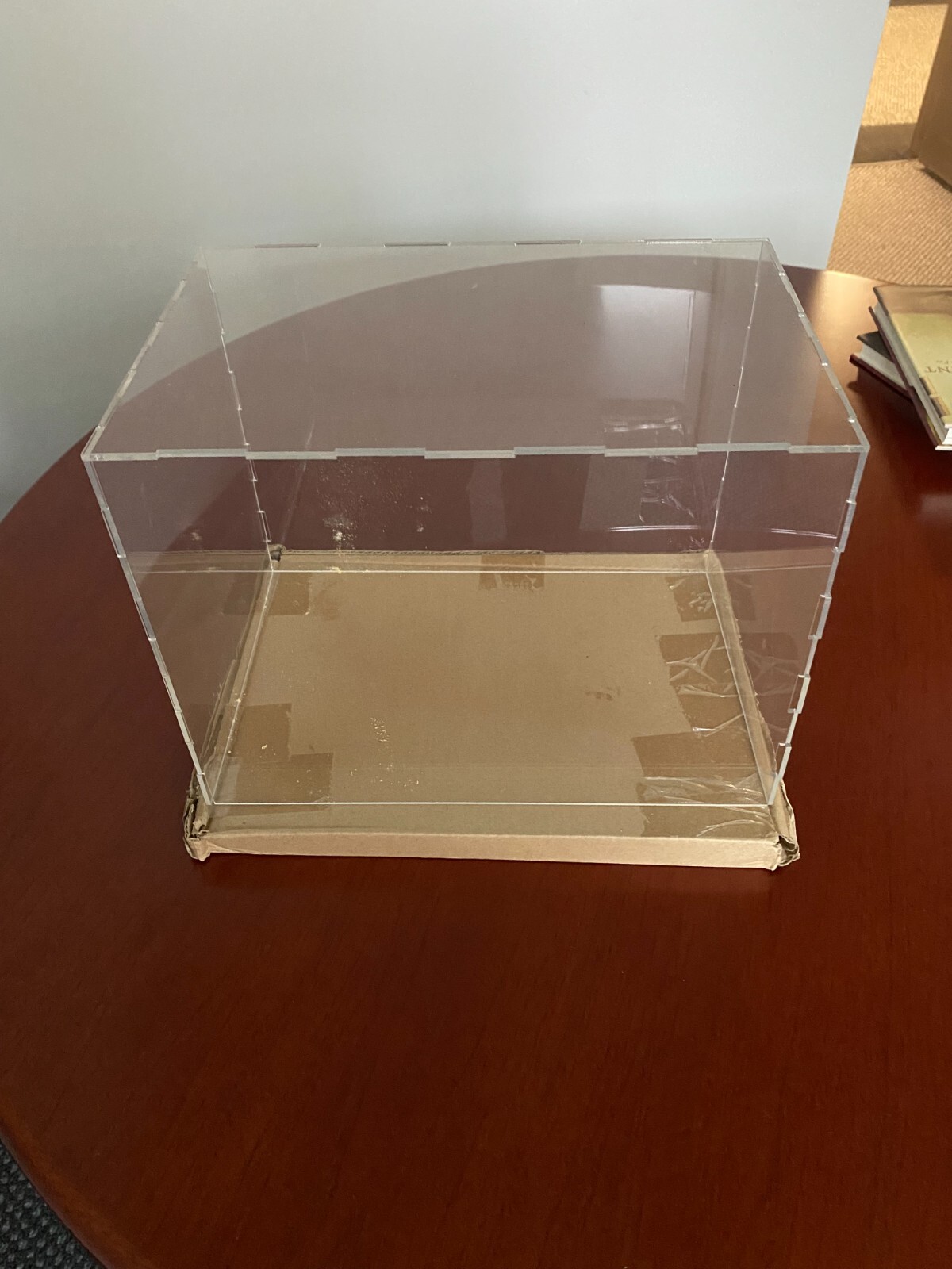 Football Plastic Display Case New in Box