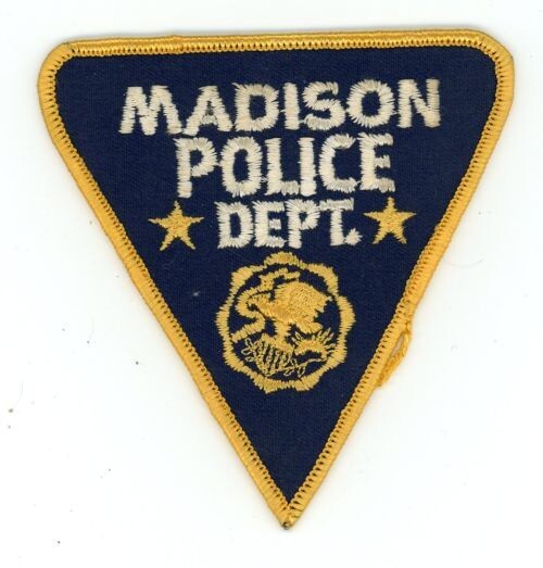 ILLINOIS IL MADISON POLICE NICE SHOULDER PATCH SHERIFF