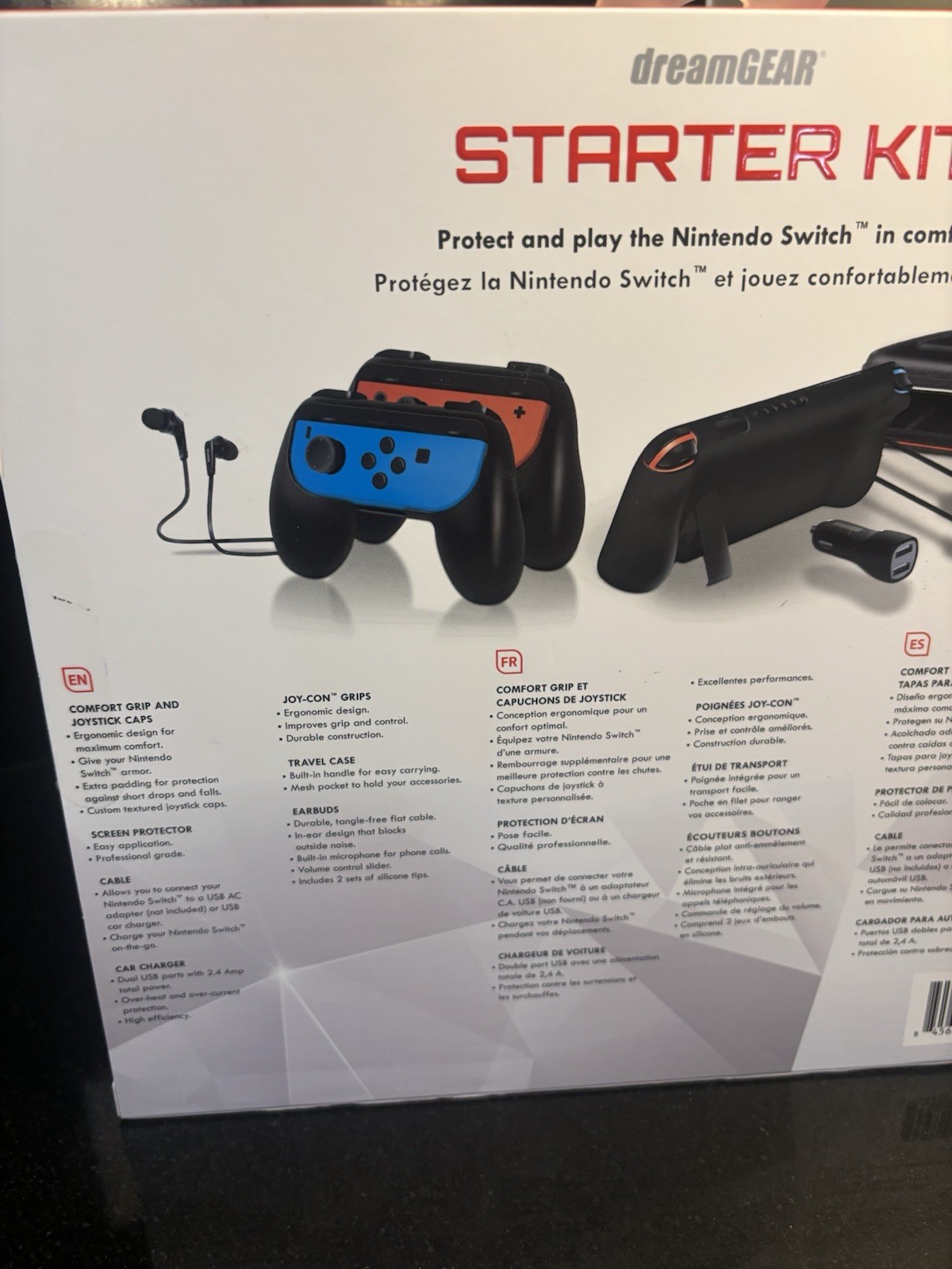 dreamGEAR Nintendo Switch Starter Kit Accessories Bundle DG-DGSW-6502