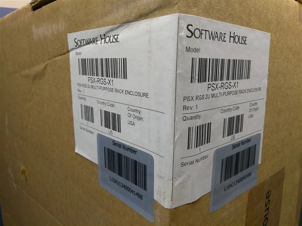 Software House PSX-RGS-X1 2U Multi-Purpose Rack Enclosure