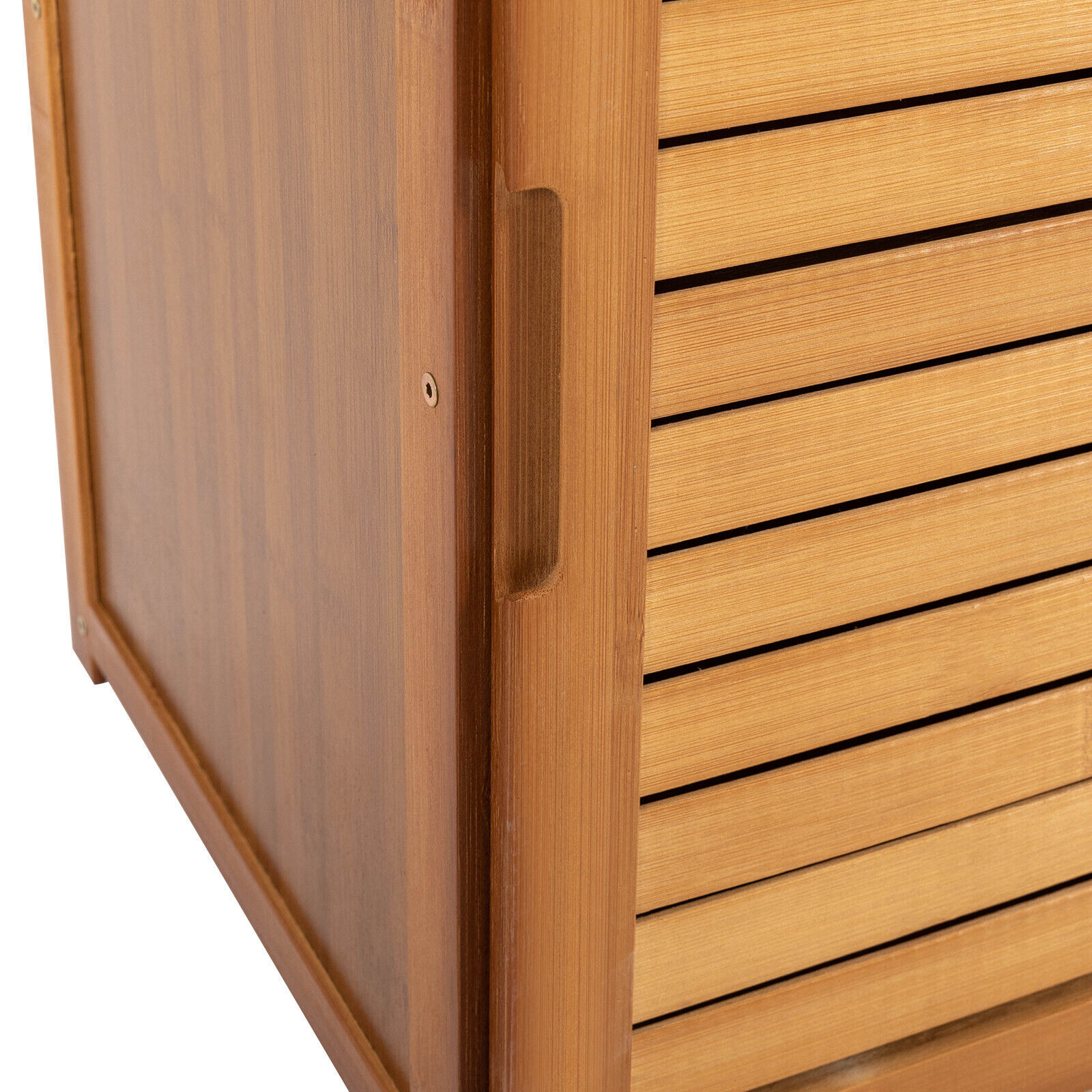 360° Rotating Bookshelf Wood Bookcase Storage Shelf Freestanding Display Rack US