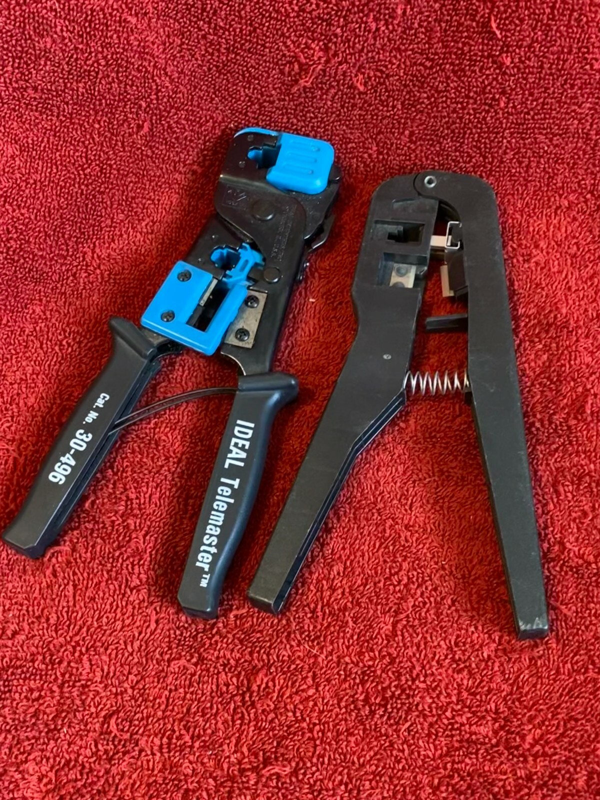 IDEAL TELEMASTER 30-496 WIRE CRIMPING CUTTING STRIP TOOL PLUS ONE MORE