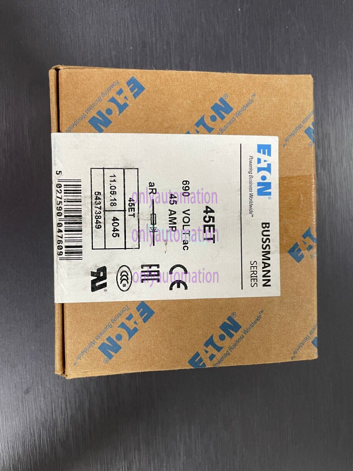 10pc/BOX  NEW BUSSMANN /EATON fuse BS88:4 45ET 45A 690V~