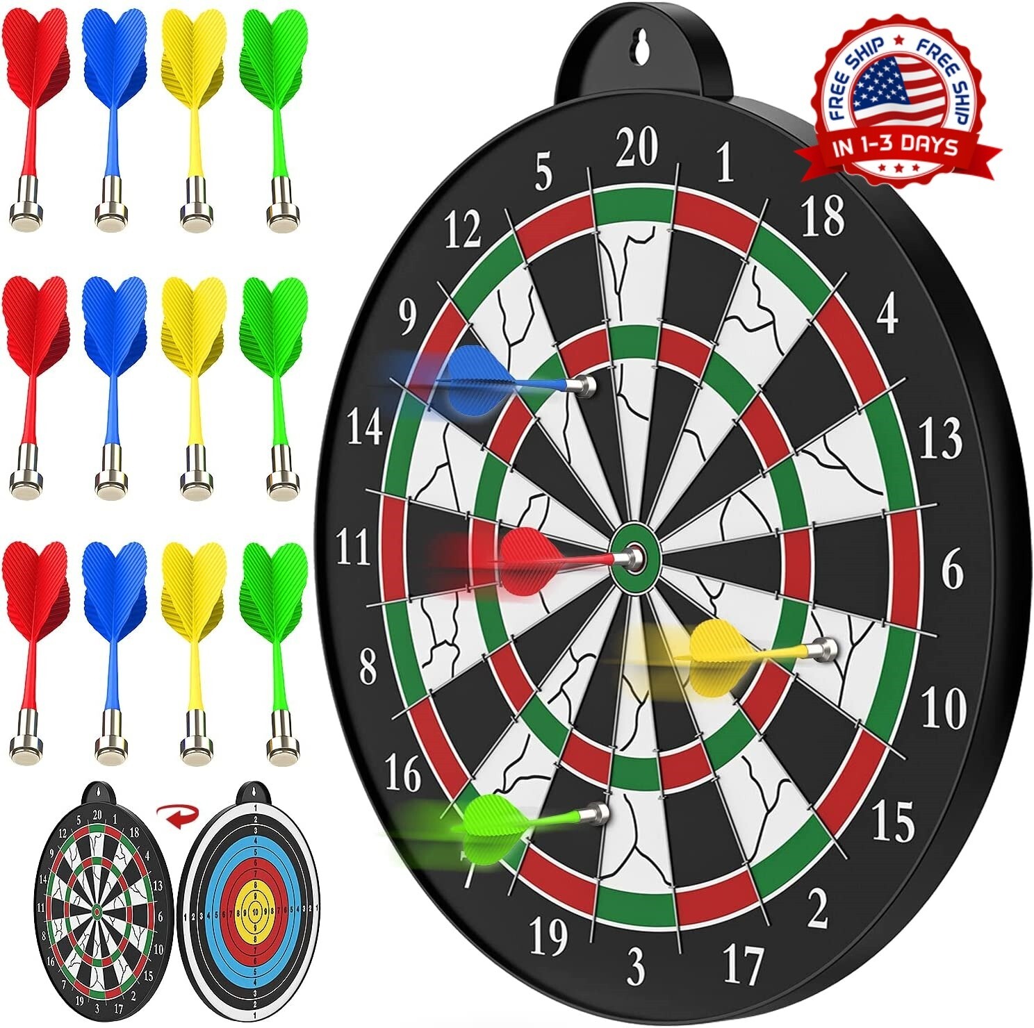 juegos de tablero de dardos magnéticos interior exterior para niño adulto regalo