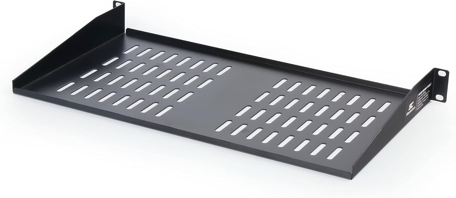 Rack Shelf Universal Cantilever Vented 1U Rack Tray 19 Server Racks or Cabinets