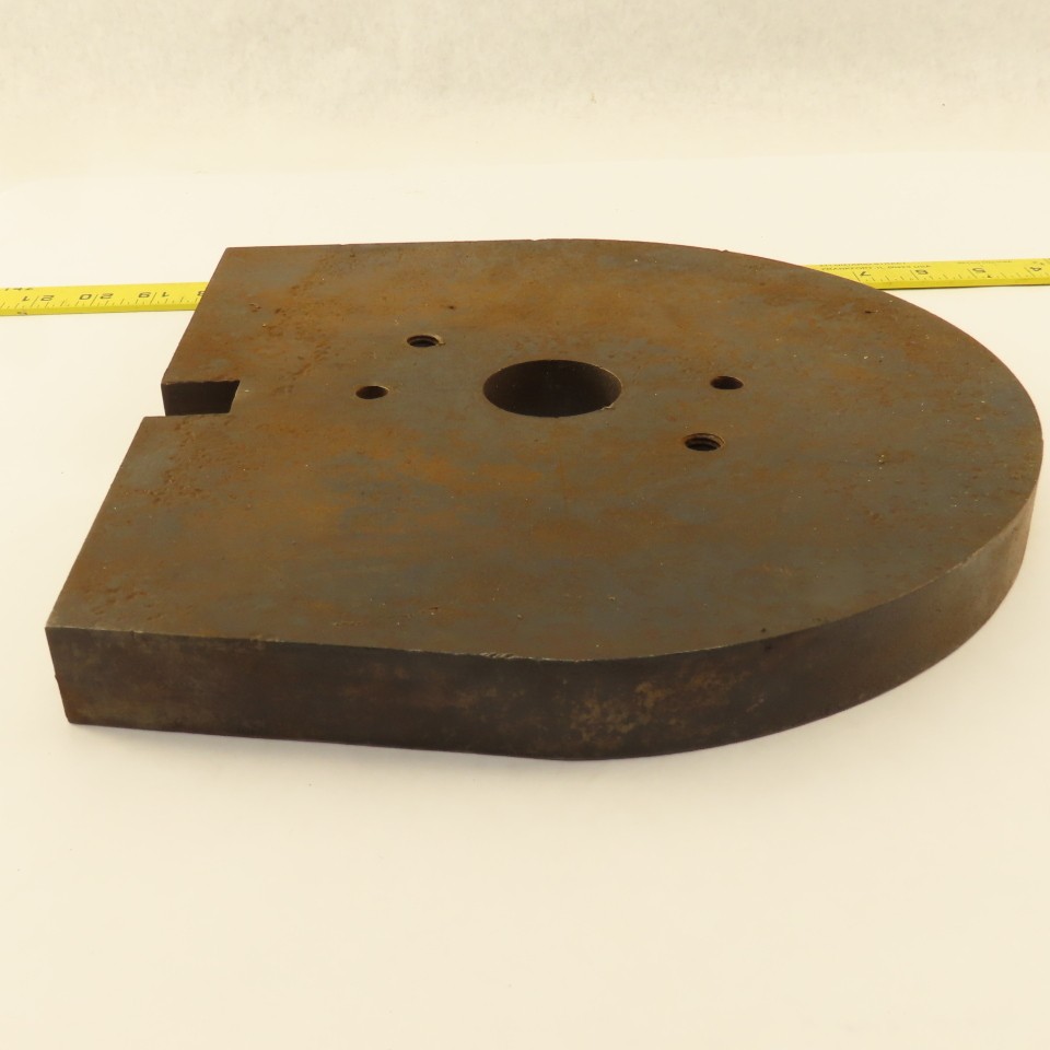 Bender Riser Shim Plate 6" Radius 1.155" Thick