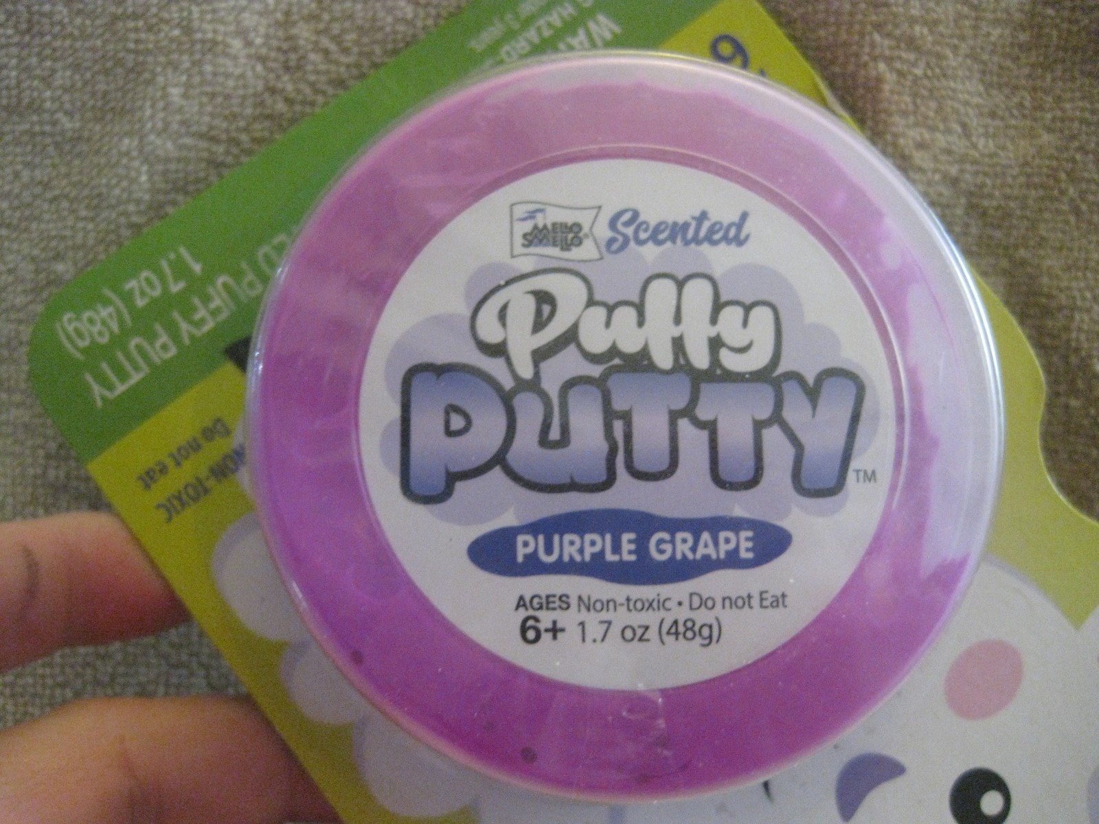 Puffy Putty [purple grape] unopened NEW children's play stuff