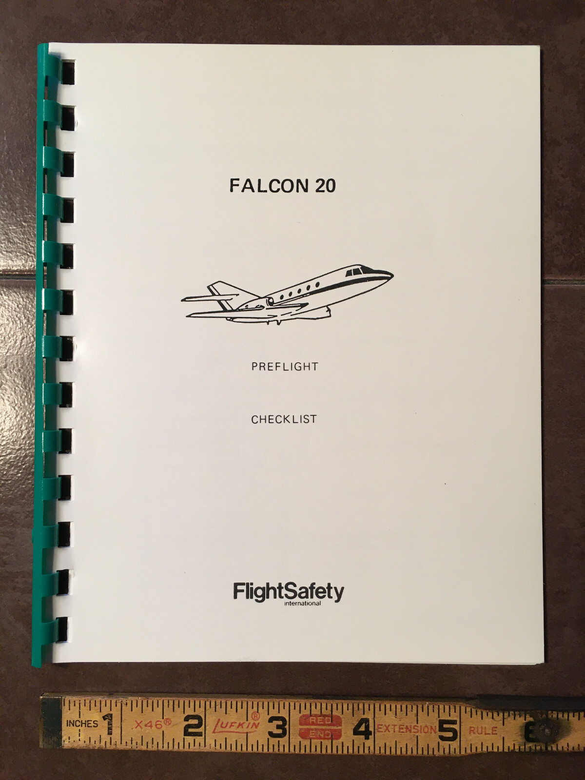Falcon 20 Preflight Checklist