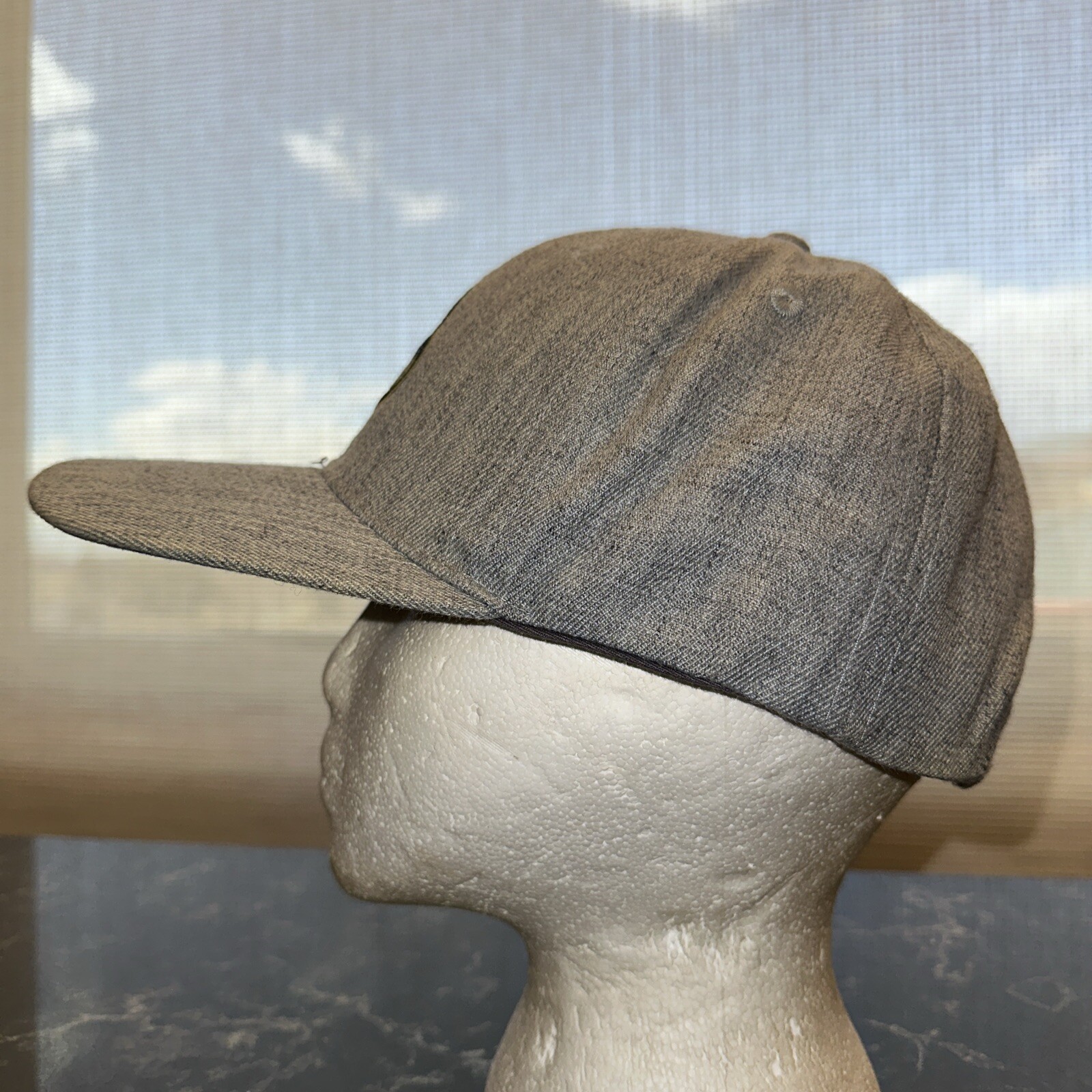 CIY.Com/Move Black Letter Logo on Heather Light Gray Hat Cap Snapback Snapback