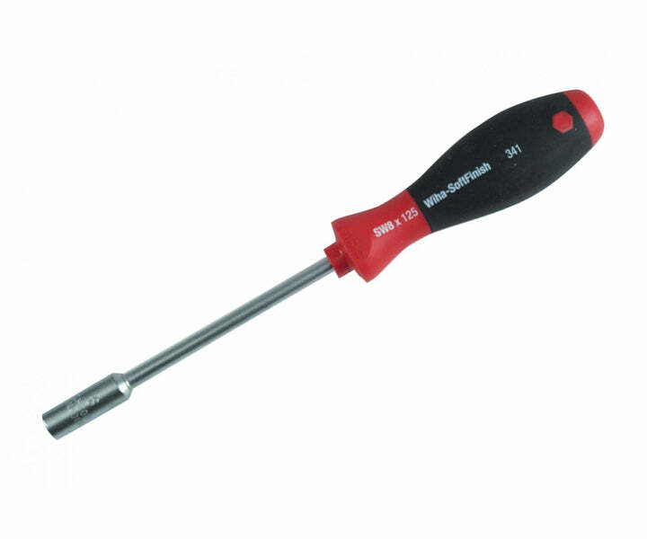 Wiha Tools 34138 1/4" x 125mm SoftFinish Nut Driver