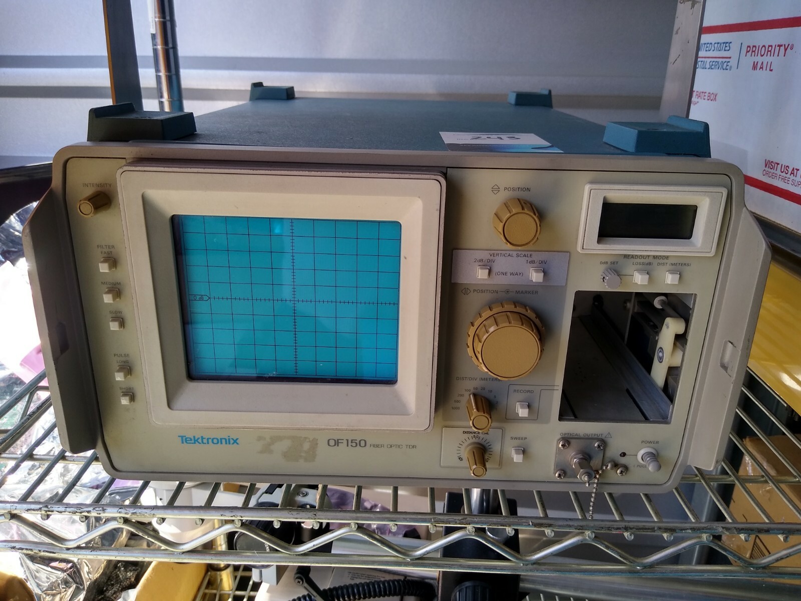 Tektronix OF150 Fiber Optic TDR - Time Domain Reflectometer