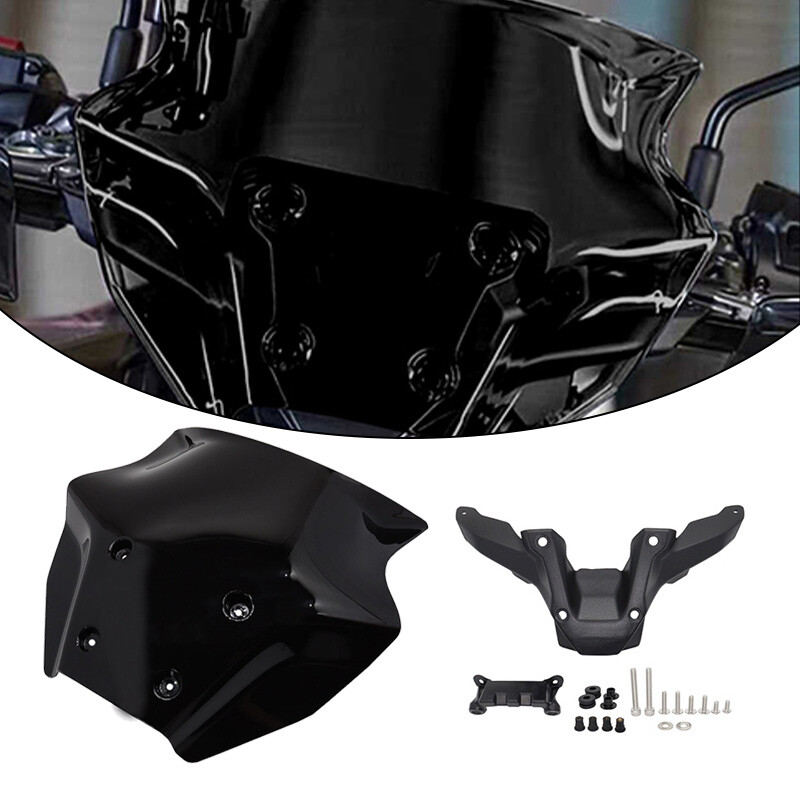 Motorcycle Windshield Wind Deflector With Bracket For Yamaha MT-09 SP 2024