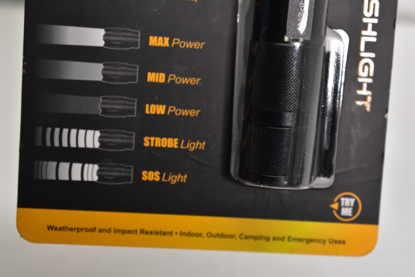 Farpoint Tactical Flashlight 350 Lumens LED Tec Long Distance Bright Flashlight