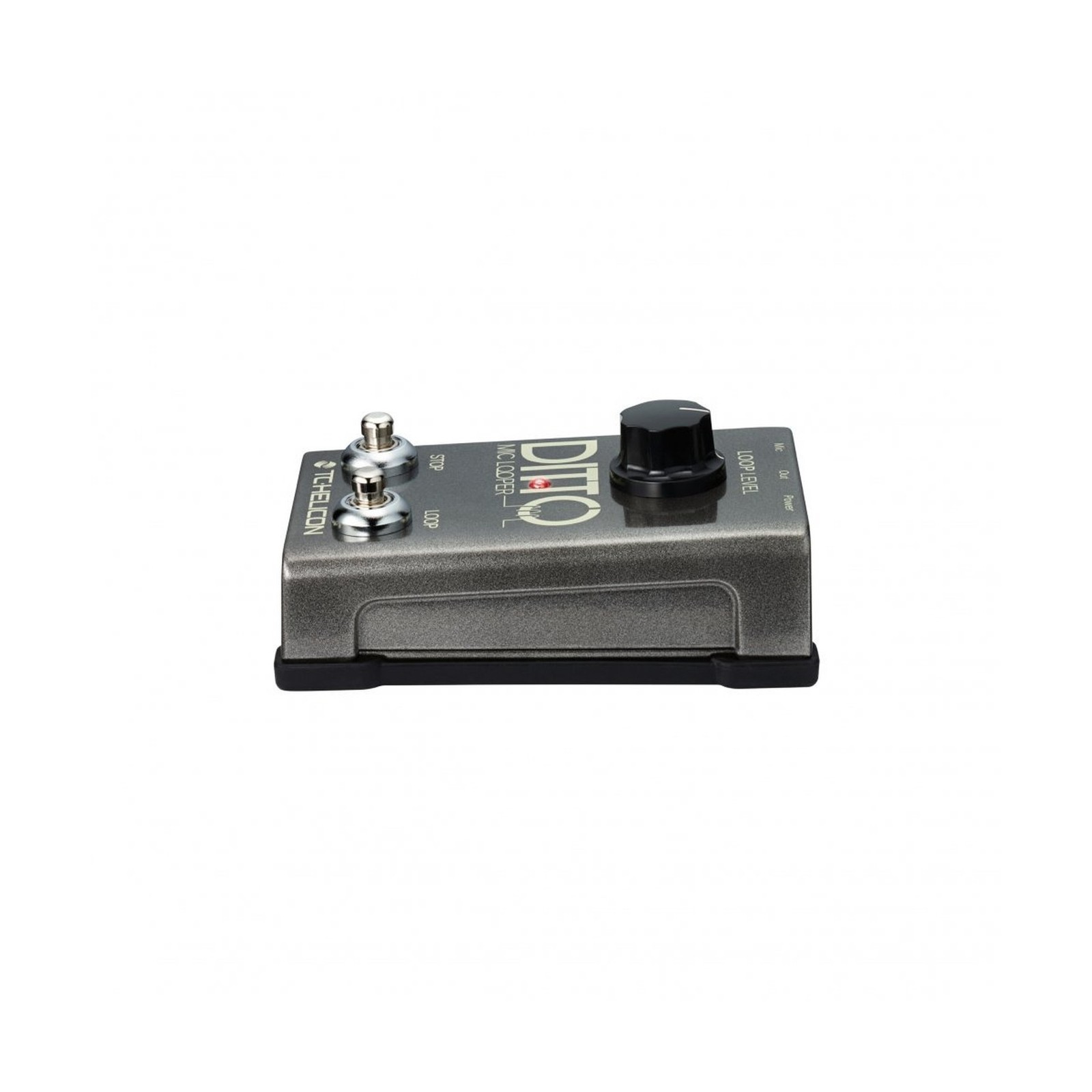 TC Helicon DITTO MIC LOOPER Easy to Use Two-Button Looper Pedal for Vocals an...