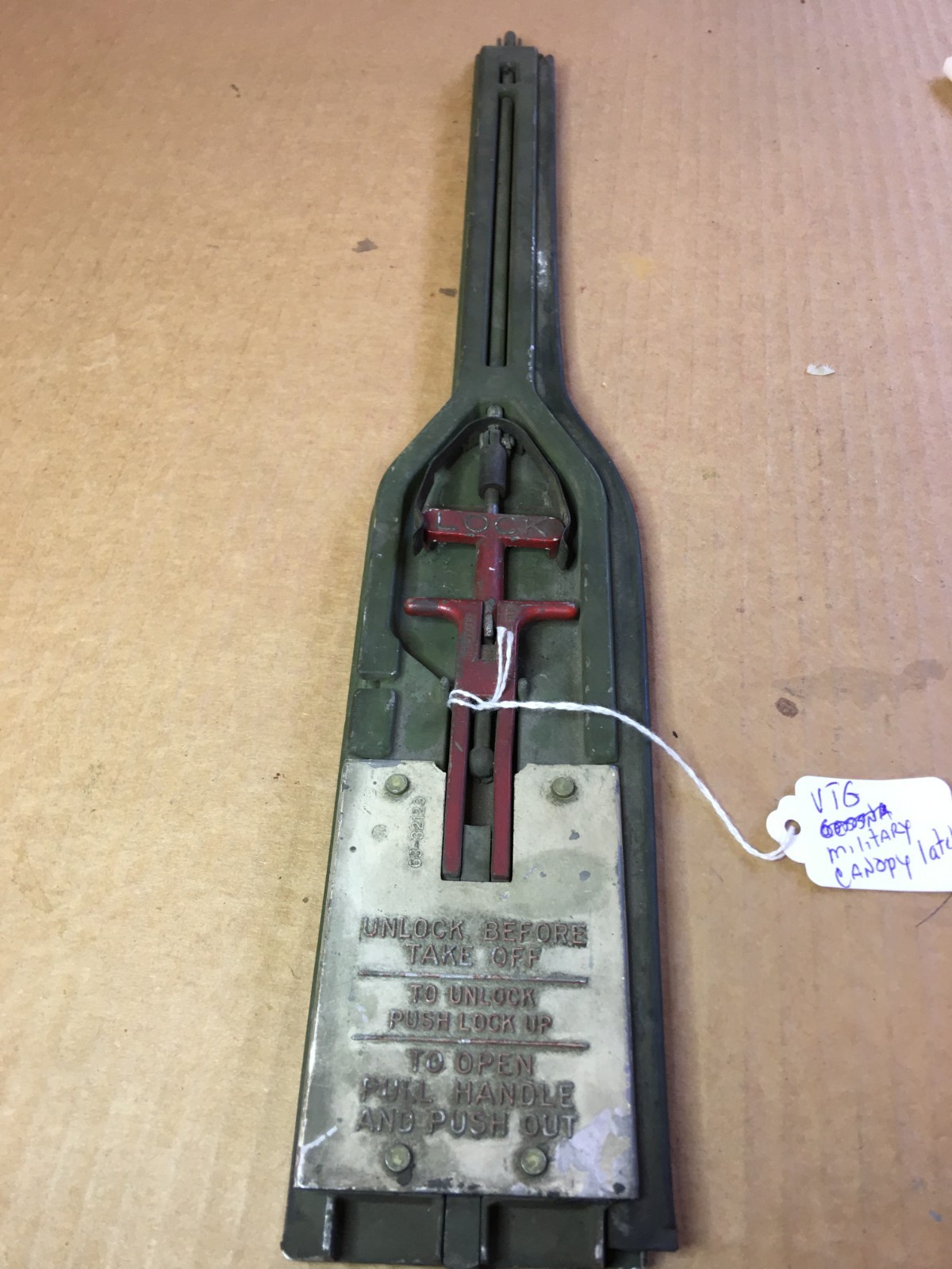Vintage Military Canopy Latch