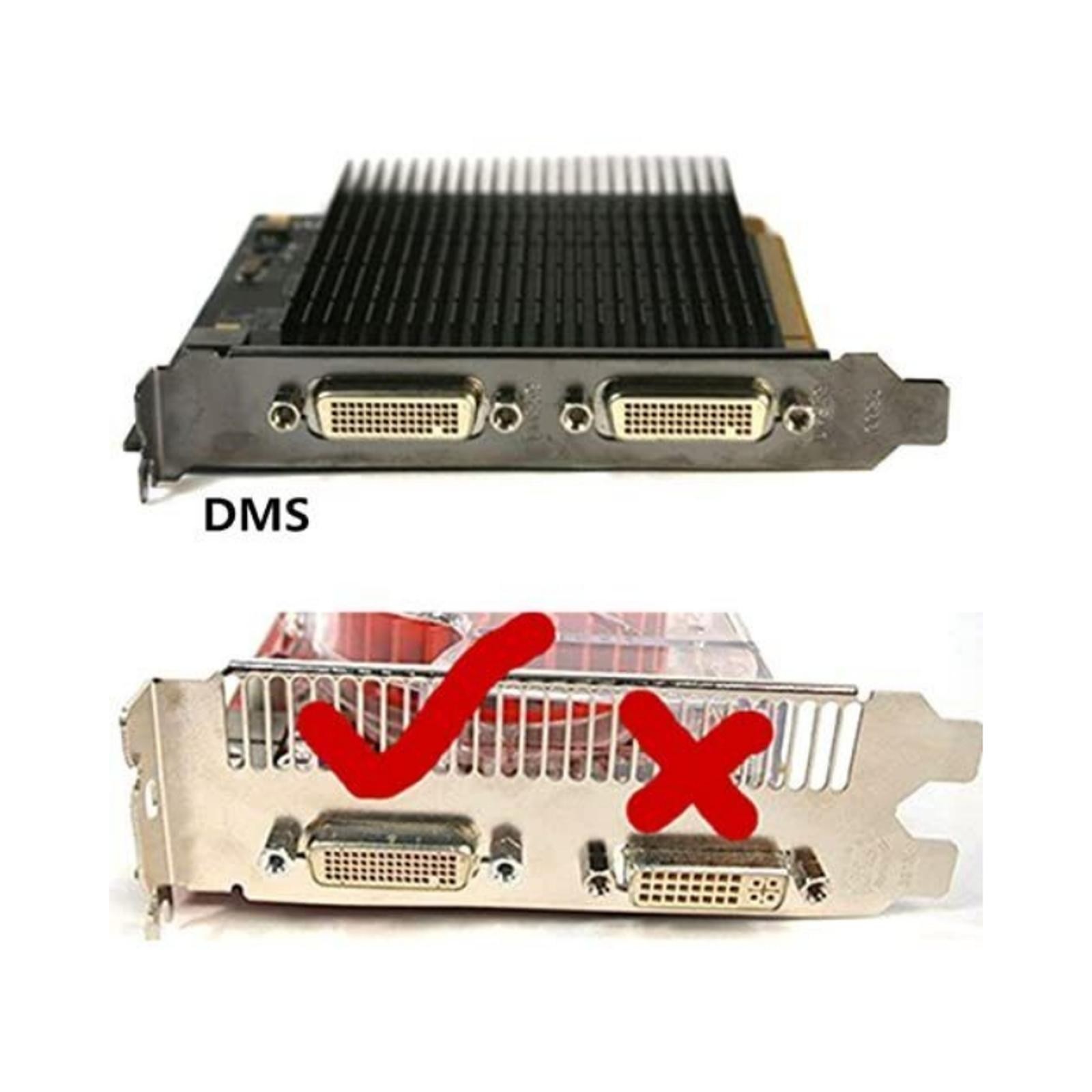 DMS-59pin Male to HDMI 1080P Female Extension Adapter for PC Graphics Card F
