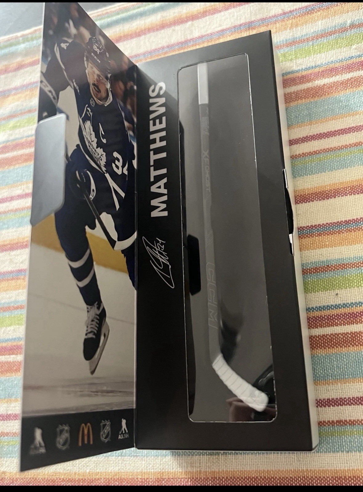 Auston Matthews 2025-2026 McDonald's NHL Star Sticks