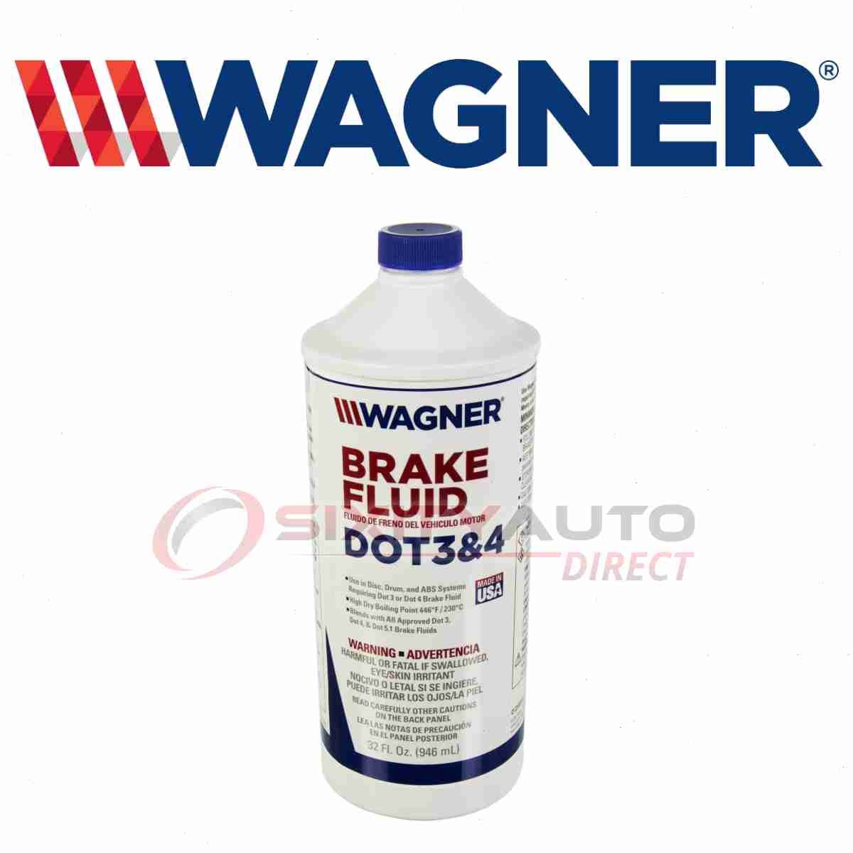 Wagner FC120839 Brake Fluid for Braking Stopping Cylinder Hydraulic zg