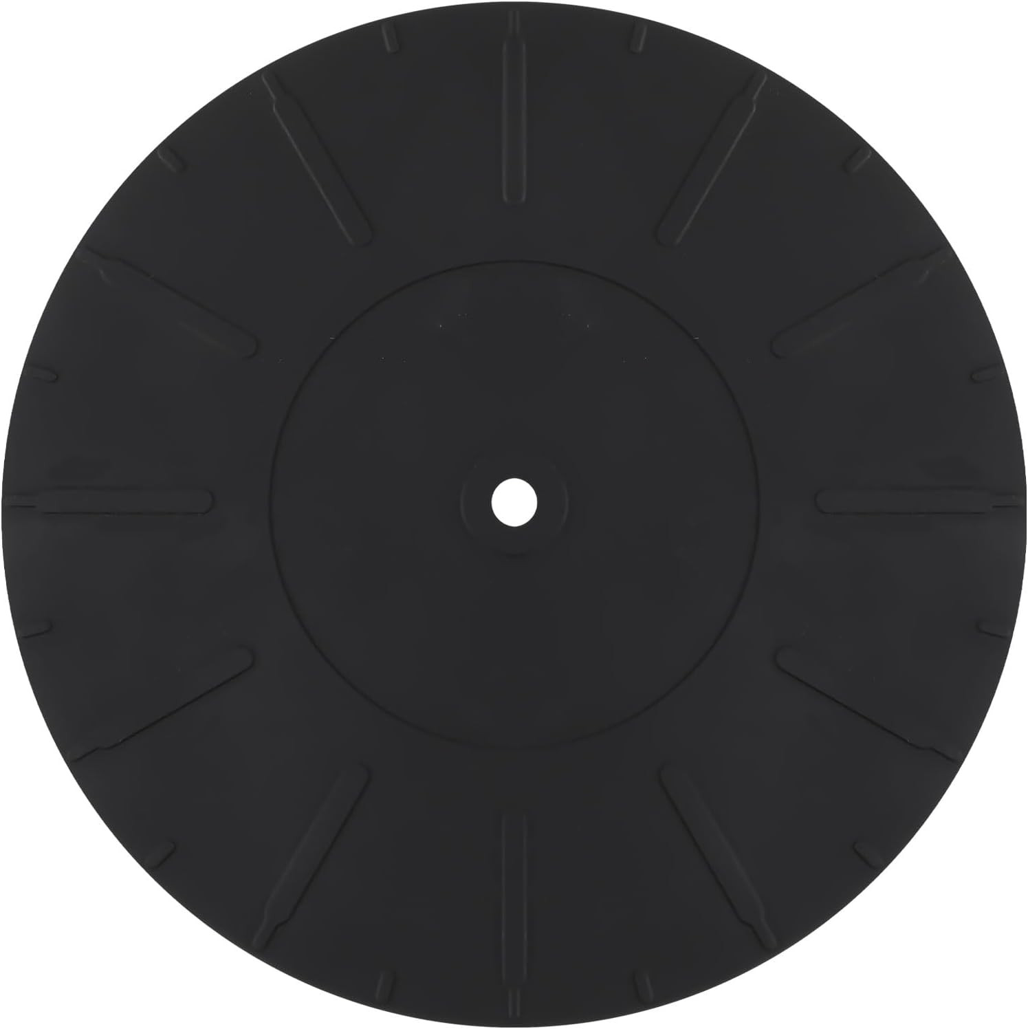 Turntable Platter Mat, 7 Inch Diameter Silicone Turntable Mat Anti-Static Anti-S