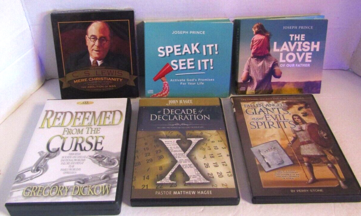 6 Joseph Prince Christian CD Set Lavish Love Speak It See It Redeemed from Curse