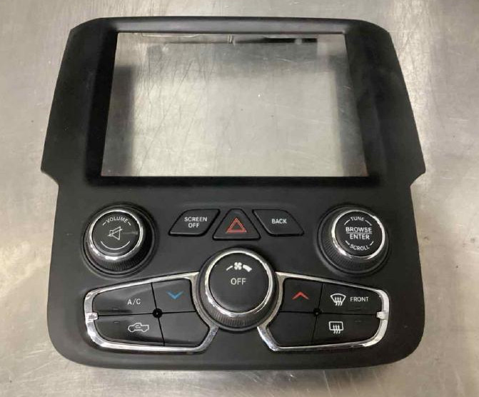 2013-2023 Dodge Ram 1500 2500 3500 A/C AC Heater Temperature Controls Bezel