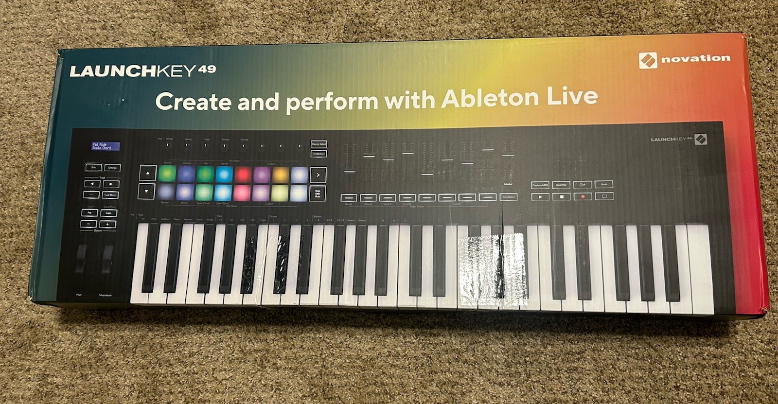 Novation Launchkey 49 MK3 Keyboard - New In Open Box