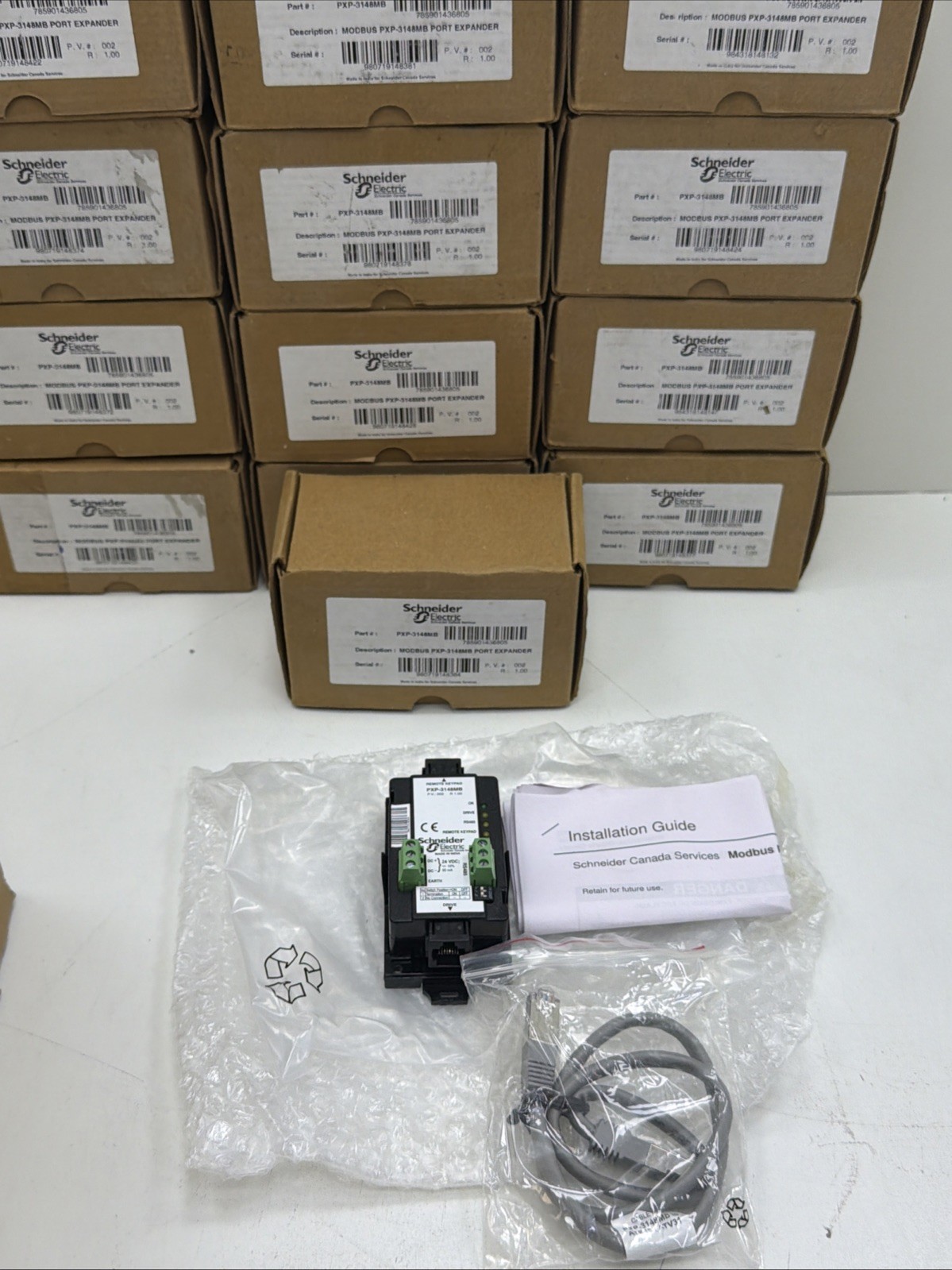 SCHNEIDER ELECTRIC PXP-3148MB MODBUS PXP PORT EXPANDER PXP3148MB