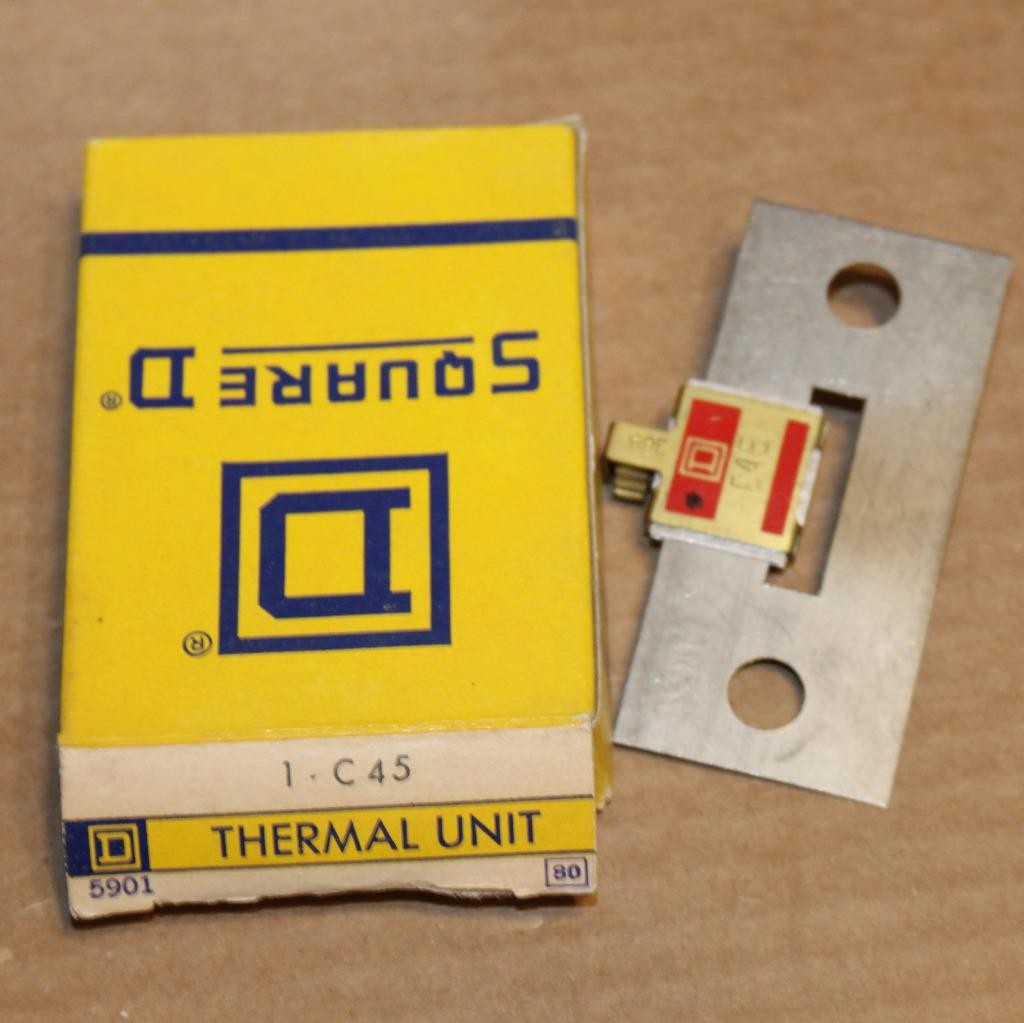 One SQUARE D C-45 OVERLOAD Thermal Heater Element