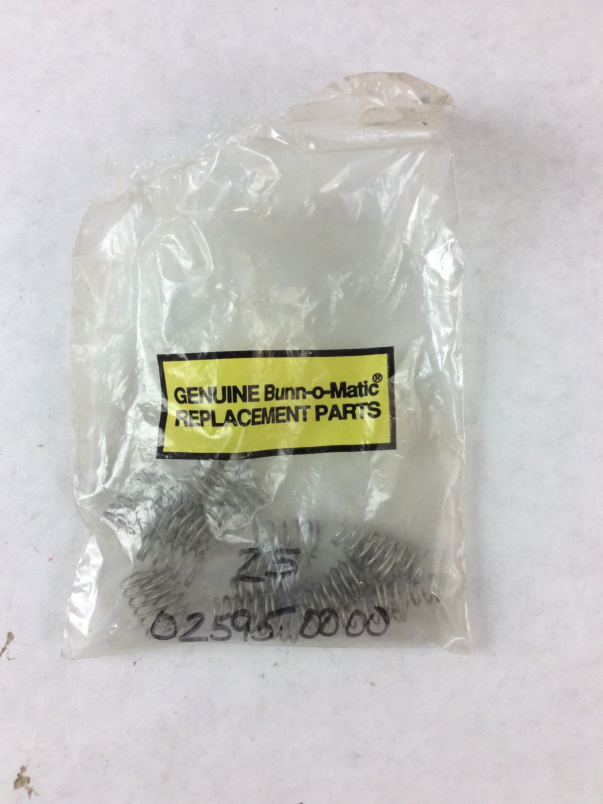02595.0000 Bunn Faucet Spring Compression-Con Genuine OEM BU02595.0000