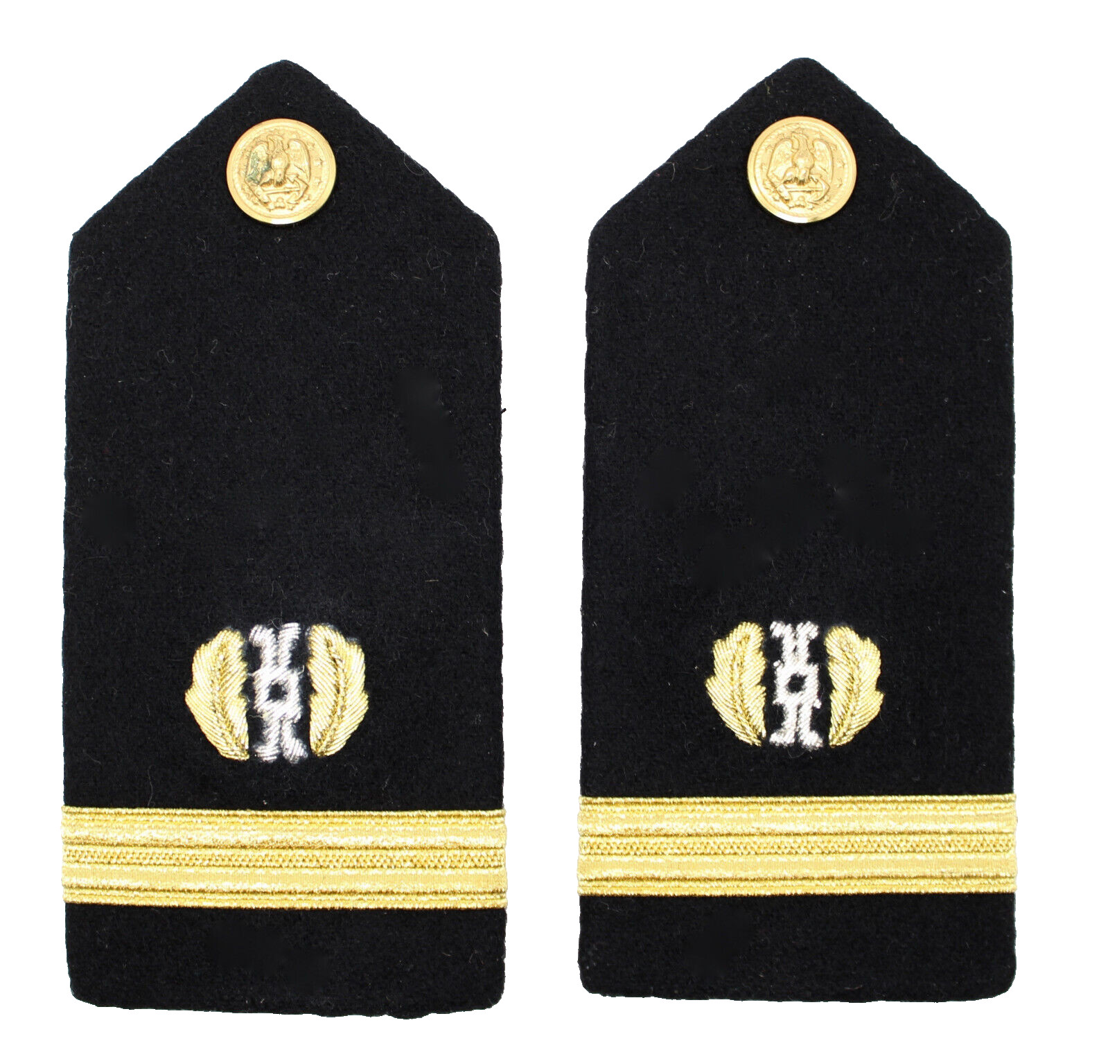 Shoulder Boards, Hard US Navy Judge Advocate General JAG Ensign Female SM NEW