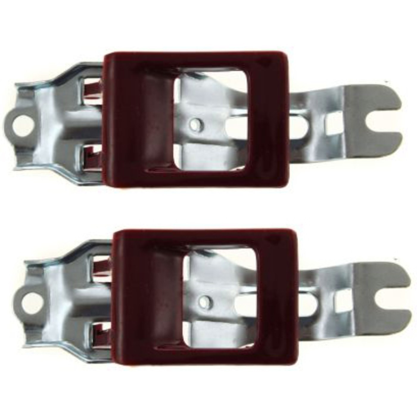 Interior Door Handle For 84-89 Toyota Pickup 4Runner Set of 2 Red Plastic