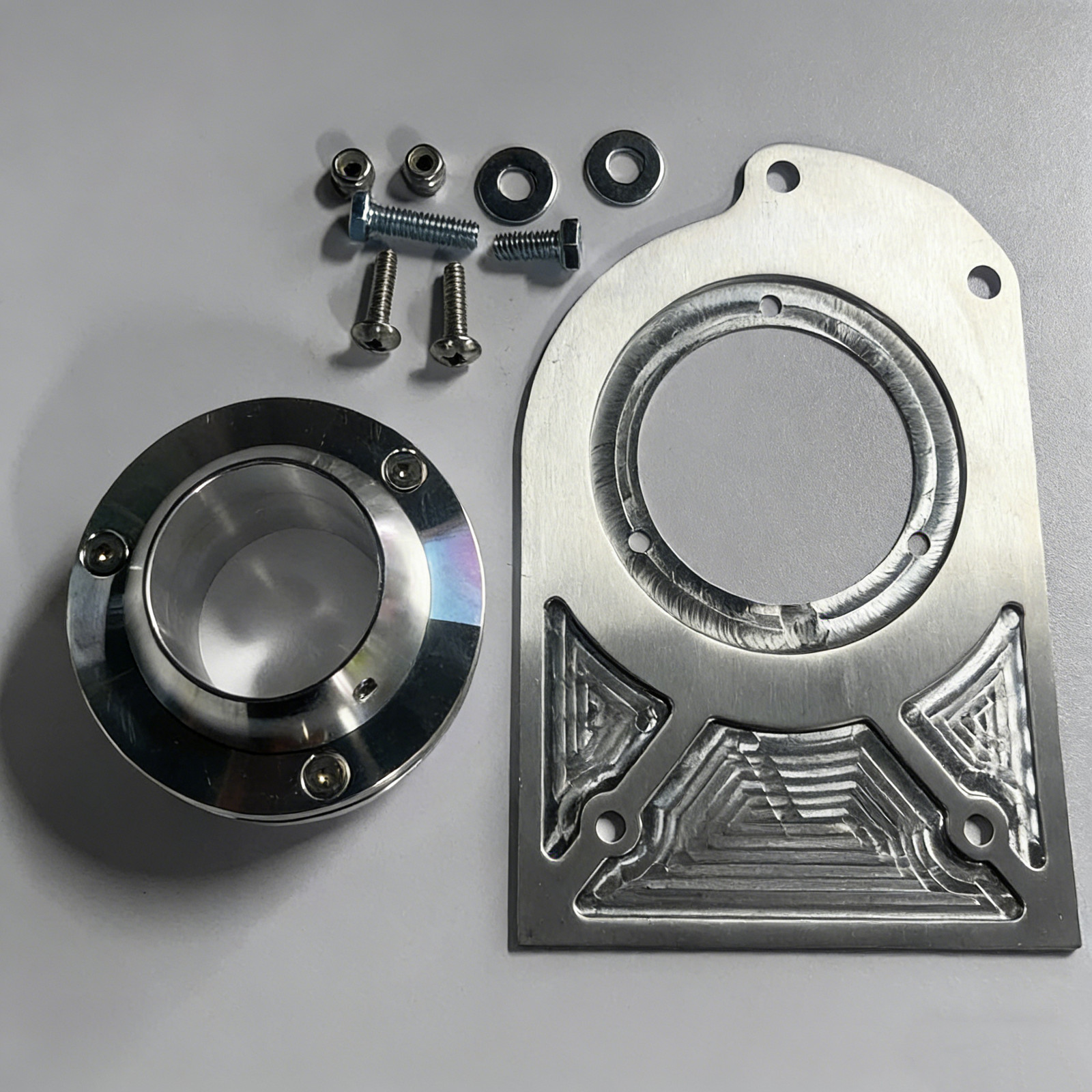 2" Aluminum Steering Column Firewall Mount For 1967-72 Chevy C10 C20 C30 Pickup