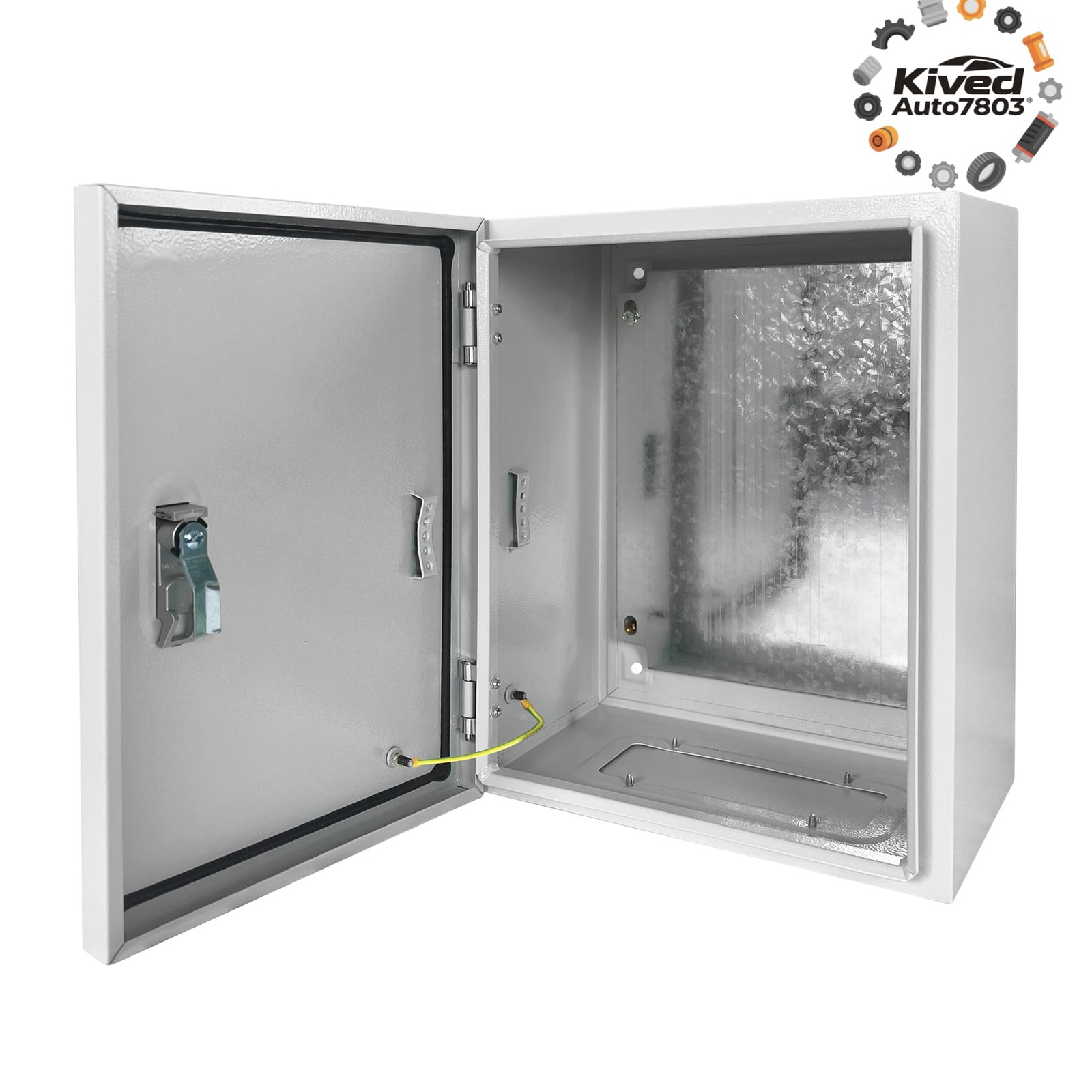 Electrical Box 16''x12''x8''Enclosure Steel Box, Waterproof Outdoor
