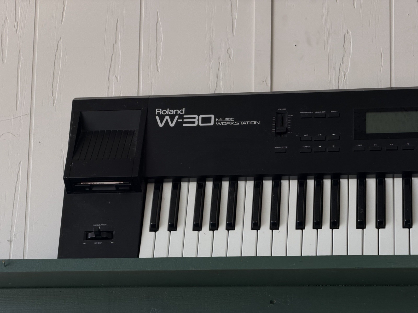 Roland W-30 61-Key Sampling Music Workstation (As Is)