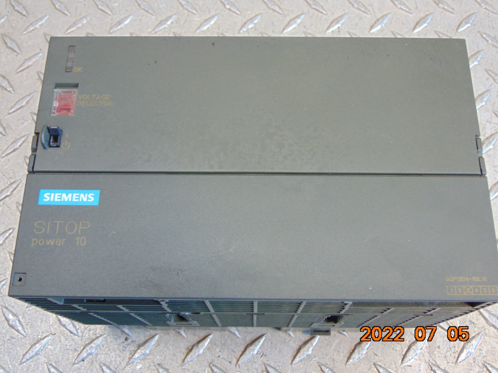 SIEMENS 6EP1 334-1SL11 POWER SUPPLY (see description)