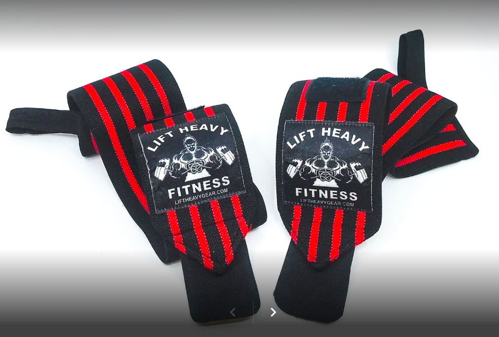 Wrist Wraps Power Weight Lifting Supports Gym Body Workout Bandage Straps 25"