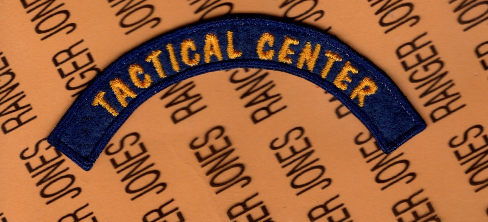USAAF Army Air Force TACTICAL CENTER tab arc patch