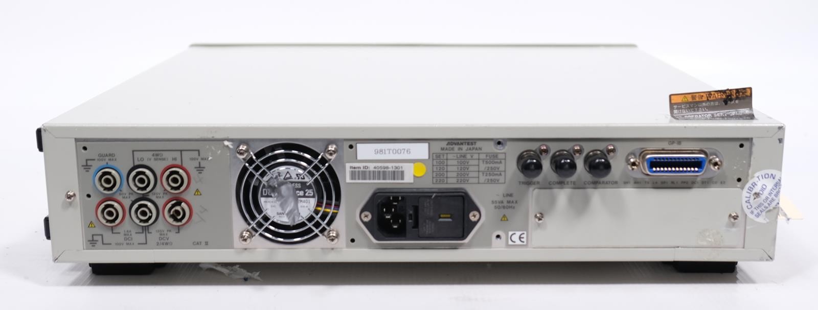ADVANTEST R6581T 8 1/2 Digit Digital Multimeter