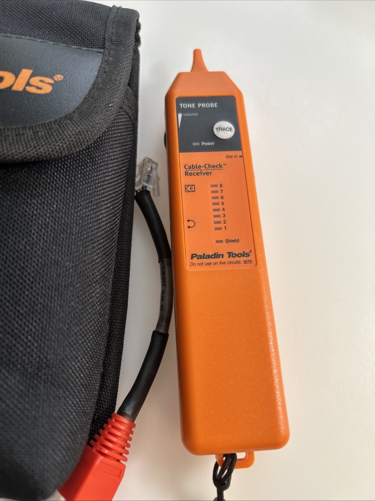 Paladin Tools 🧰 Tone & Probe Plus Cable Check - LAN Telecom Cable Test Kit za6s