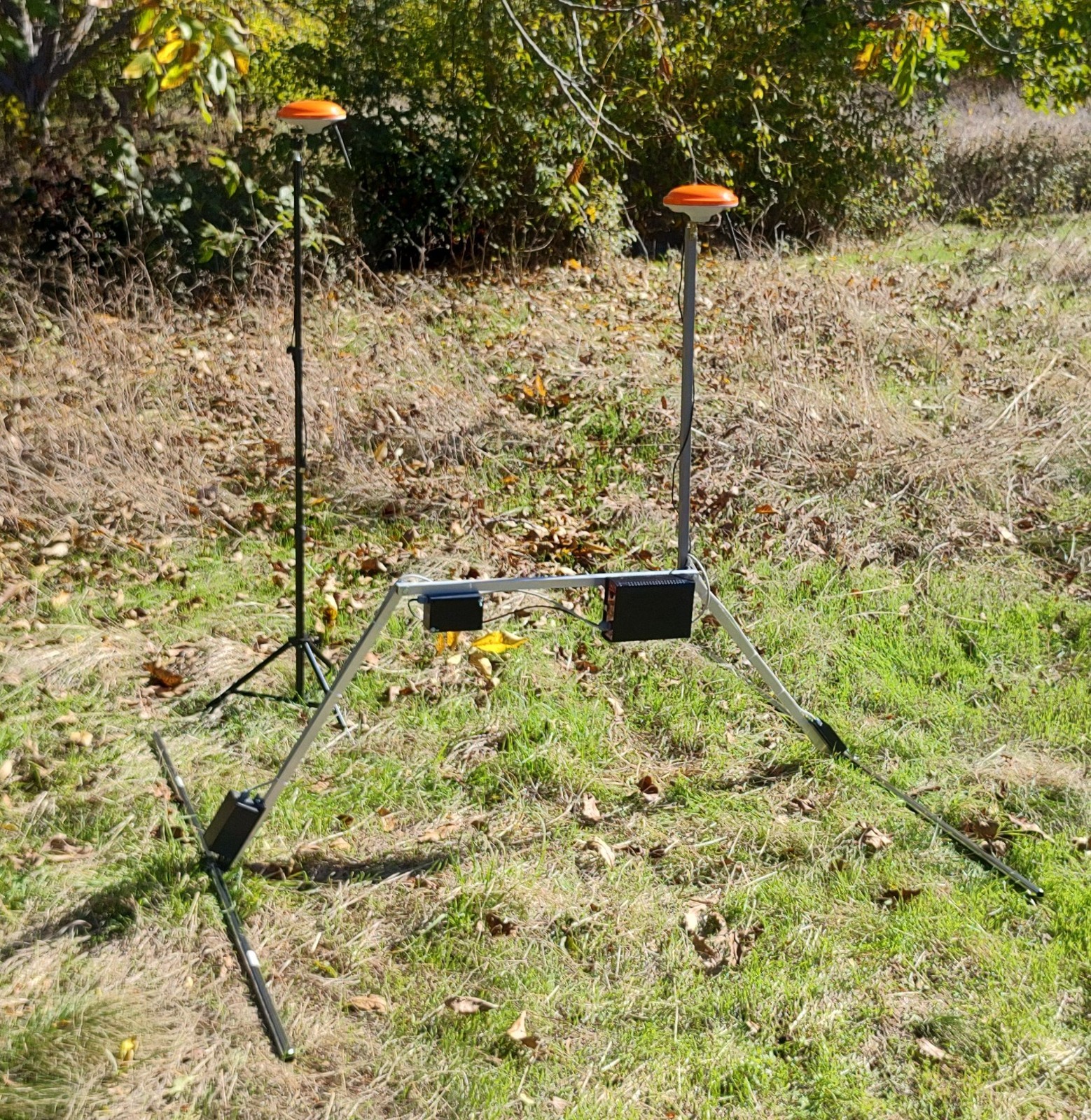 Ground Penetrating Radar + GPS positioning