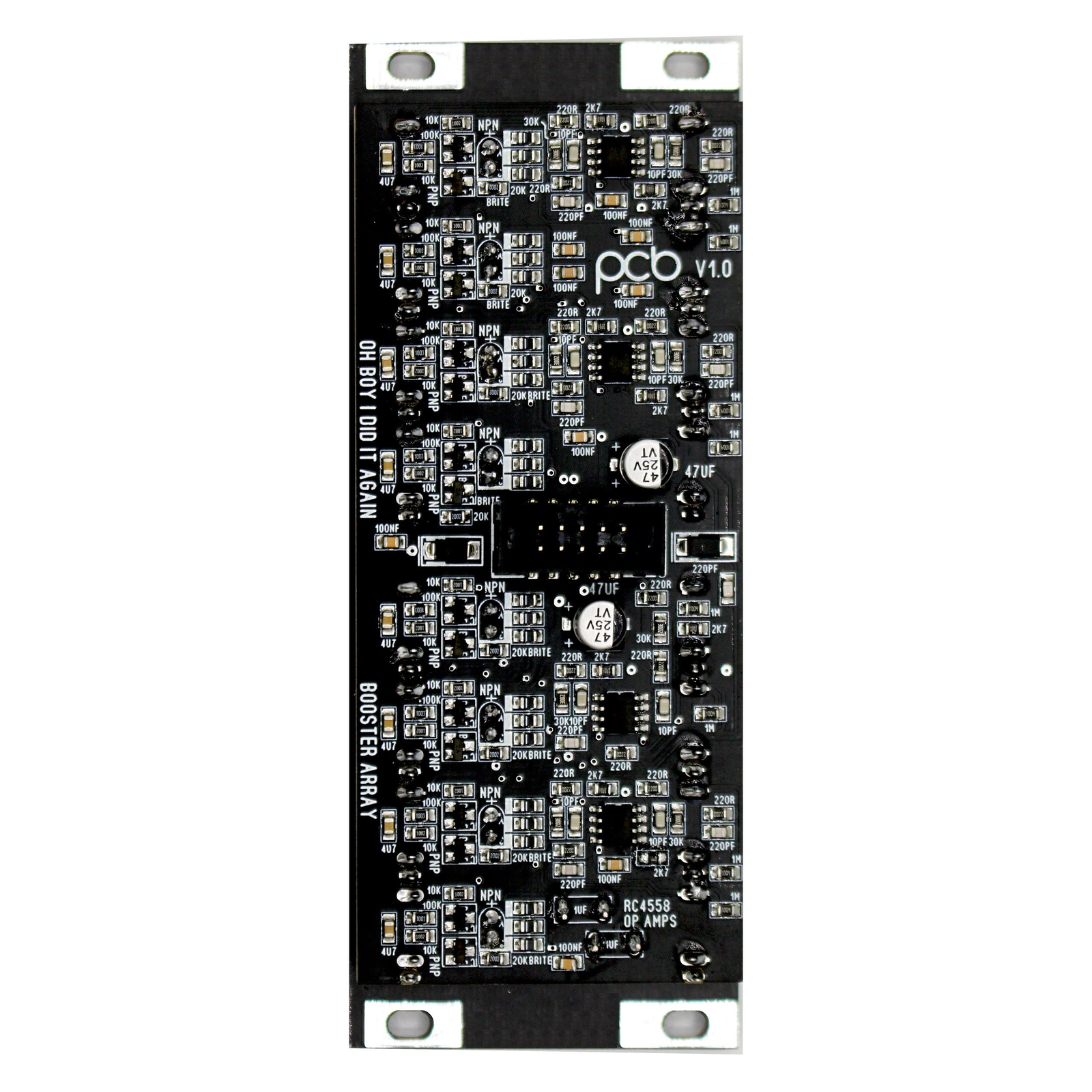 Blue Lantern Booster Array Line Level to Synth Level Eurorack Module