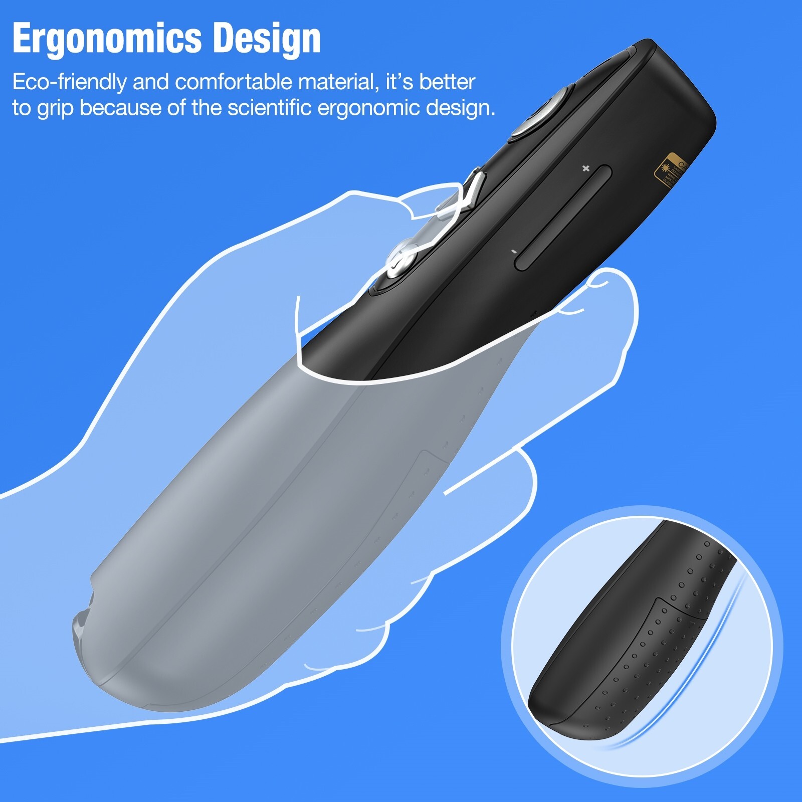 For PC Power point Presentation Remote Wireless Presenter Laser Pointer Clicker