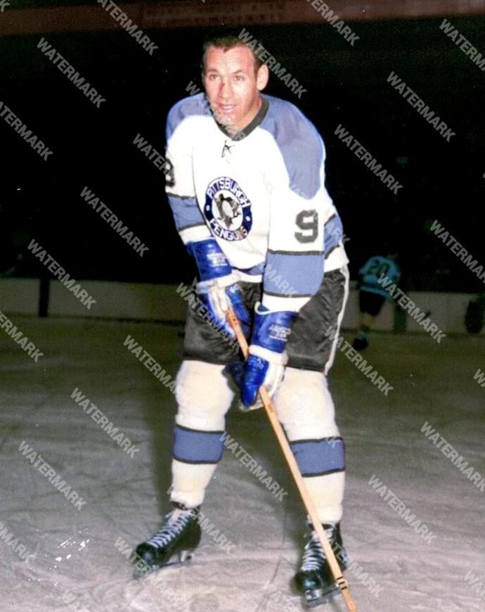 GV919 Charley Burns Pittsburgh Penguins 8x10 11x14 16x20 Colorized Photo