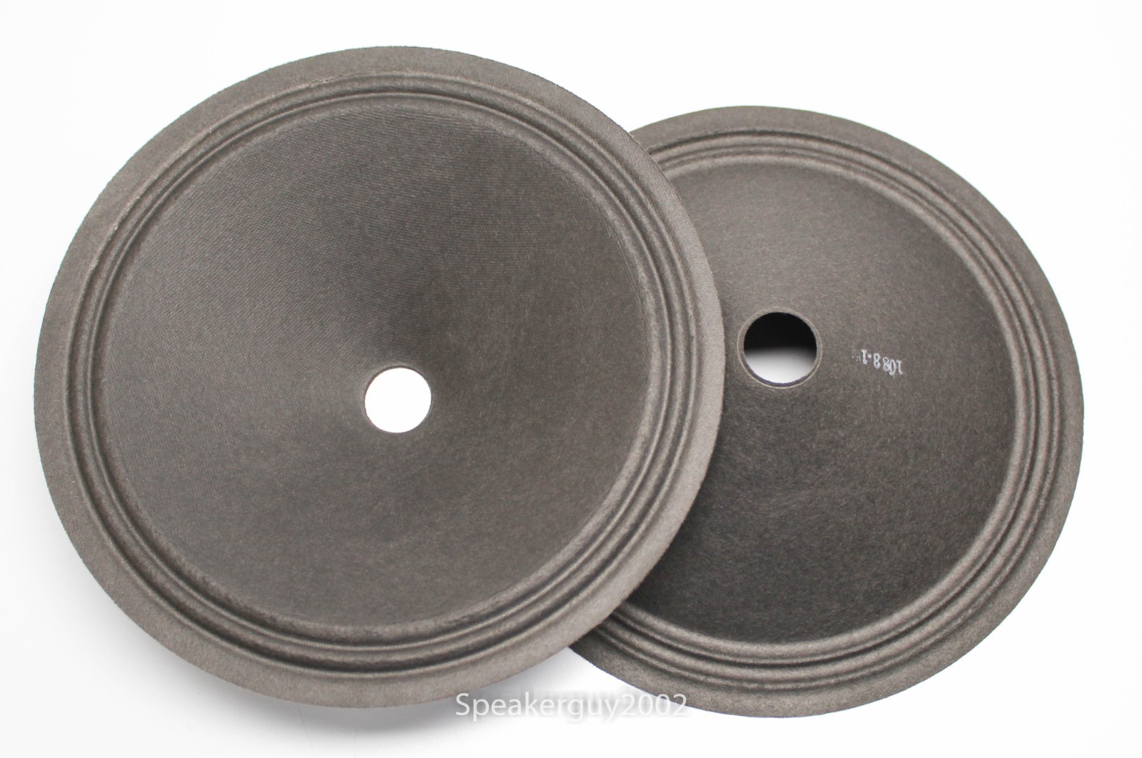 Pair of 10" Paper Speaker Cones - Recone Parts - 1088-1