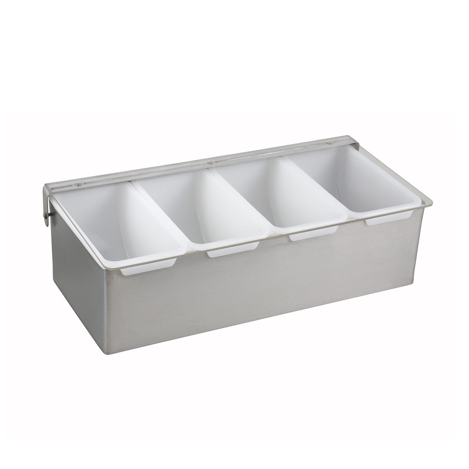 Winco CDP4 4 Section Condiment Dispenser