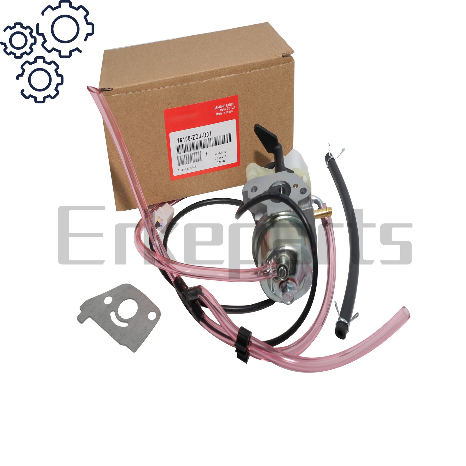 NEW OEM FOR HONDA EU2200I GENERATOR CARBURETOR INCLUDES GASKET 16100-ZDJ-D01