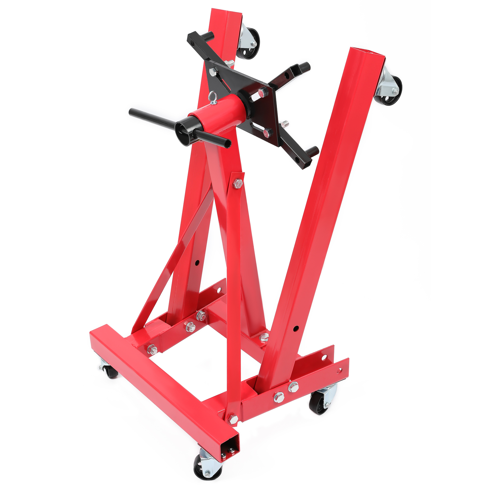 Engine Stand 2000LBS Motor Hoist Dolly 360 Degree Adjustable Mounting Head